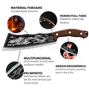 Faca Drak Esparta™ • 100% Forjada à Mão [+FRETE EXPRESSO GRÁTIS]