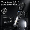 TitaniumLight™ • Lanterna Tática Ultra Potente Recarregável à Prova D'água