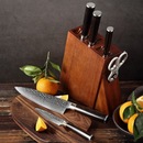 Kit Facas T-bone Esparta® - Kit Completo + Porta Facas