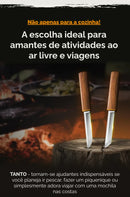 Facas Japonesas Dragão e Tigre - 100% Forjadas à Mão