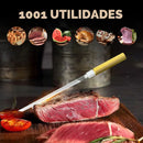 Faca Double Head - 100% Forjada à Mão