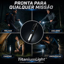 TitaniumLight™ • Lanterna Tática Ultra Potente Recarregável à Prova D'água