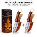 (BAINHA INCLUSA) Faca Rondo Esparta™ • 100% Forjada à Mão
