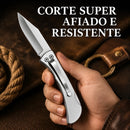 TitaniumKnife • Canivete em Inox Puro (+FRETE EXPRESSO GRÁTIS)