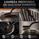 Kit Completo Raspador de Limpeza com 8 peças • Raspador + 5 Lâminas + 3 Escovas de Limpeza (+ENVIO EXPRESSO GRÁTIS)