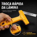 Kit Completo Raspador de Limpeza com 8 peças • Raspador + 5 Lâminas + 3 Escovas de Limpeza (+ENVIO EXPRESSO GRÁTIS)