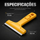 Kit Completo Raspador de Limpeza com 8 peças • Raspador + 5 Lâminas + 3 Escovas de Limpeza (+ENVIO EXPRESSO GRÁTIS)