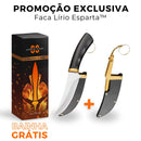 🎁 Mini Faca mais Famosa do Mundo • Faca Lírio Esparta (+BAINHA GRÁTIS) (100% off)