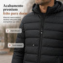 Esparta Puffer™ • Jaqueta Térmica Premium Acolchoada com Capuz Removível