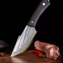 Faca Profissional Forjada à Mão + Bainha • Faca Bravus Esparta™